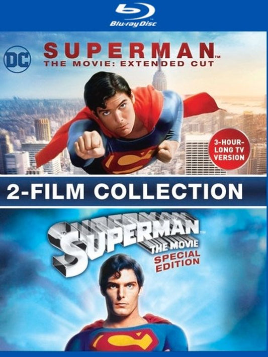 Superman the Movie: Extended Cut and Special Edition - 2-Film Collection [Blu-ray] cover art