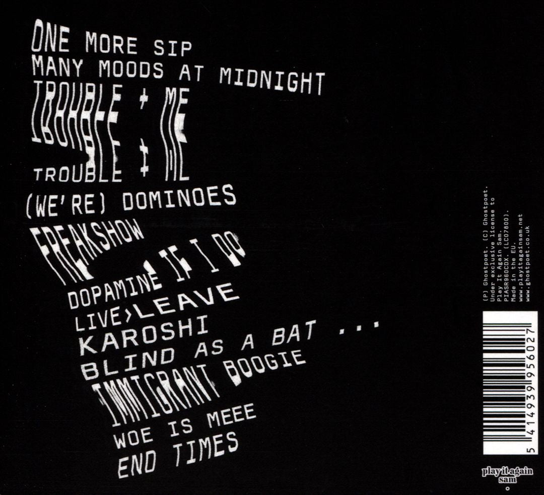Dark Days + Canapés cover art