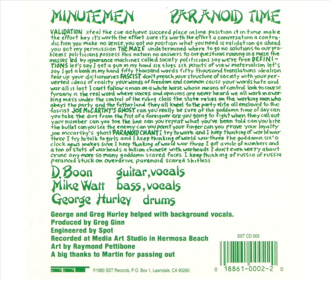 Paranoid Time cover art