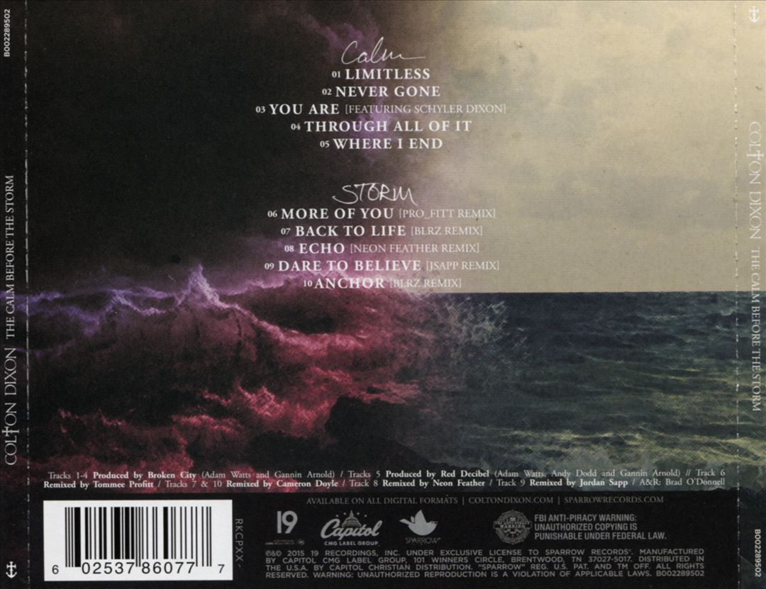 Calm Before the Storm cover art