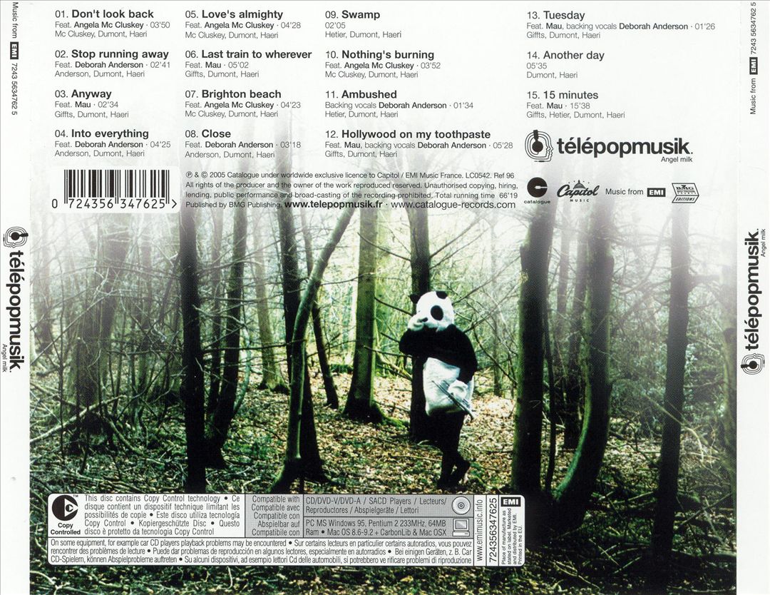 Angel Milk [Europe] cover art