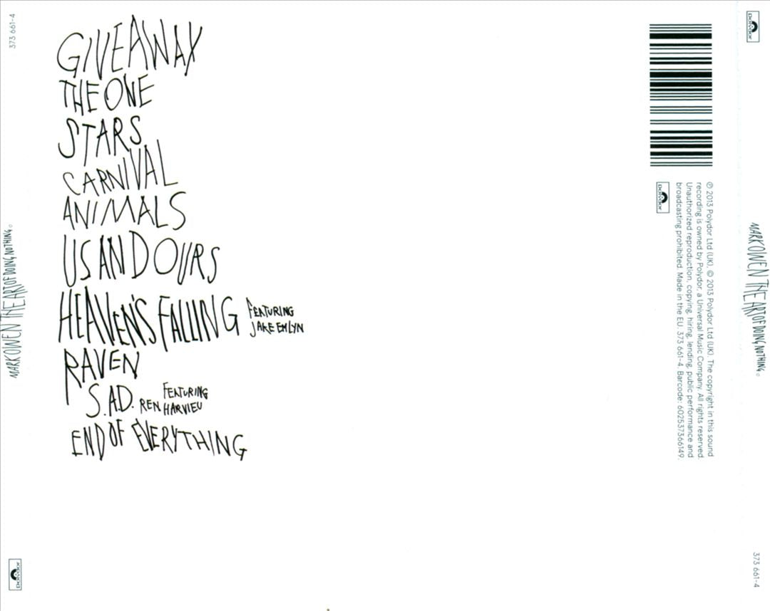 Art of Doing Nothing cover art