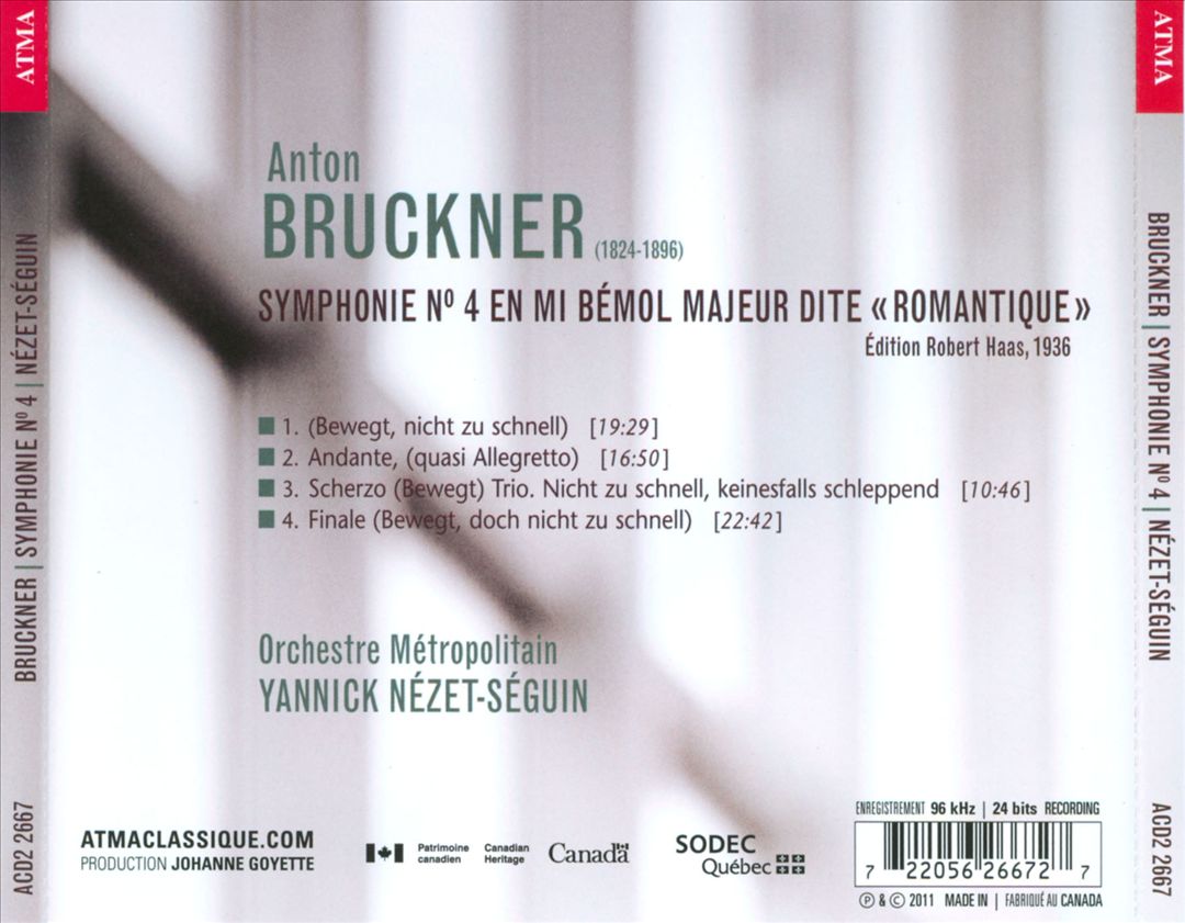 Bruckner 4 cover art