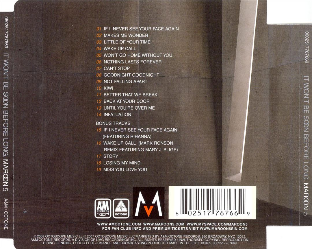 It Won't Be Soon Before Long [5 Bonus Tracks] cover art