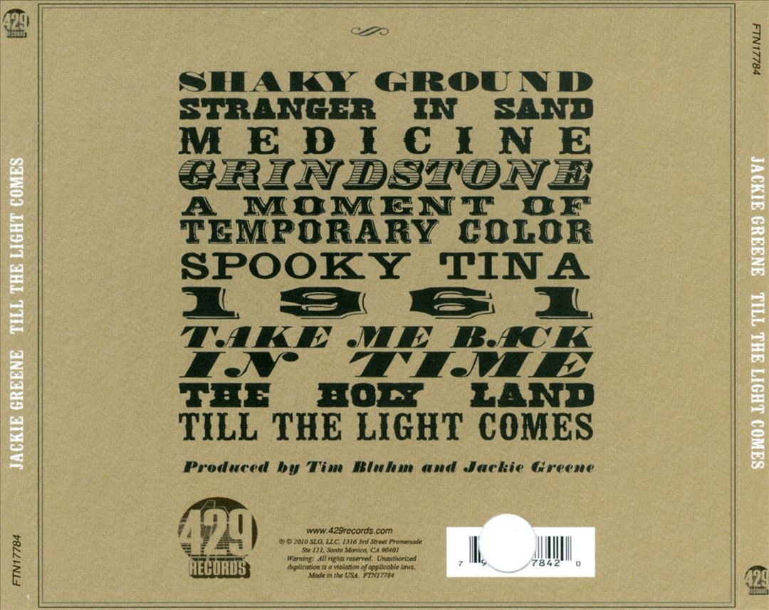 Til the Light Comes cover art