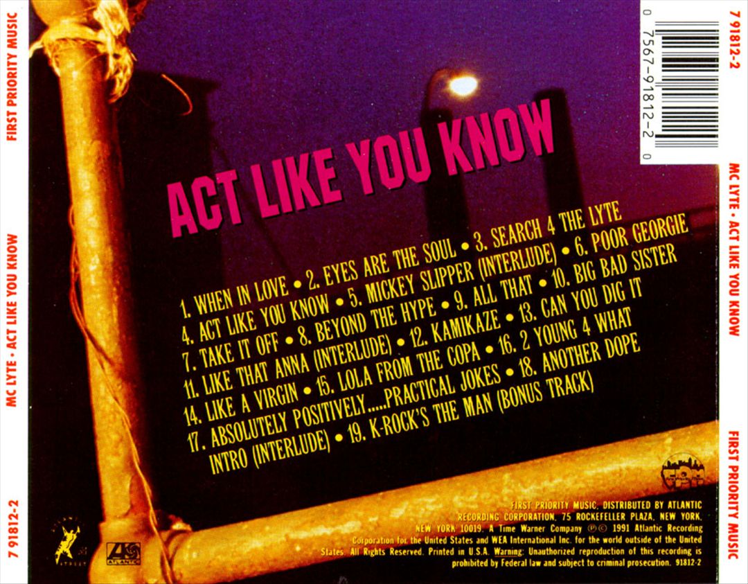 Act Like You Know cover art