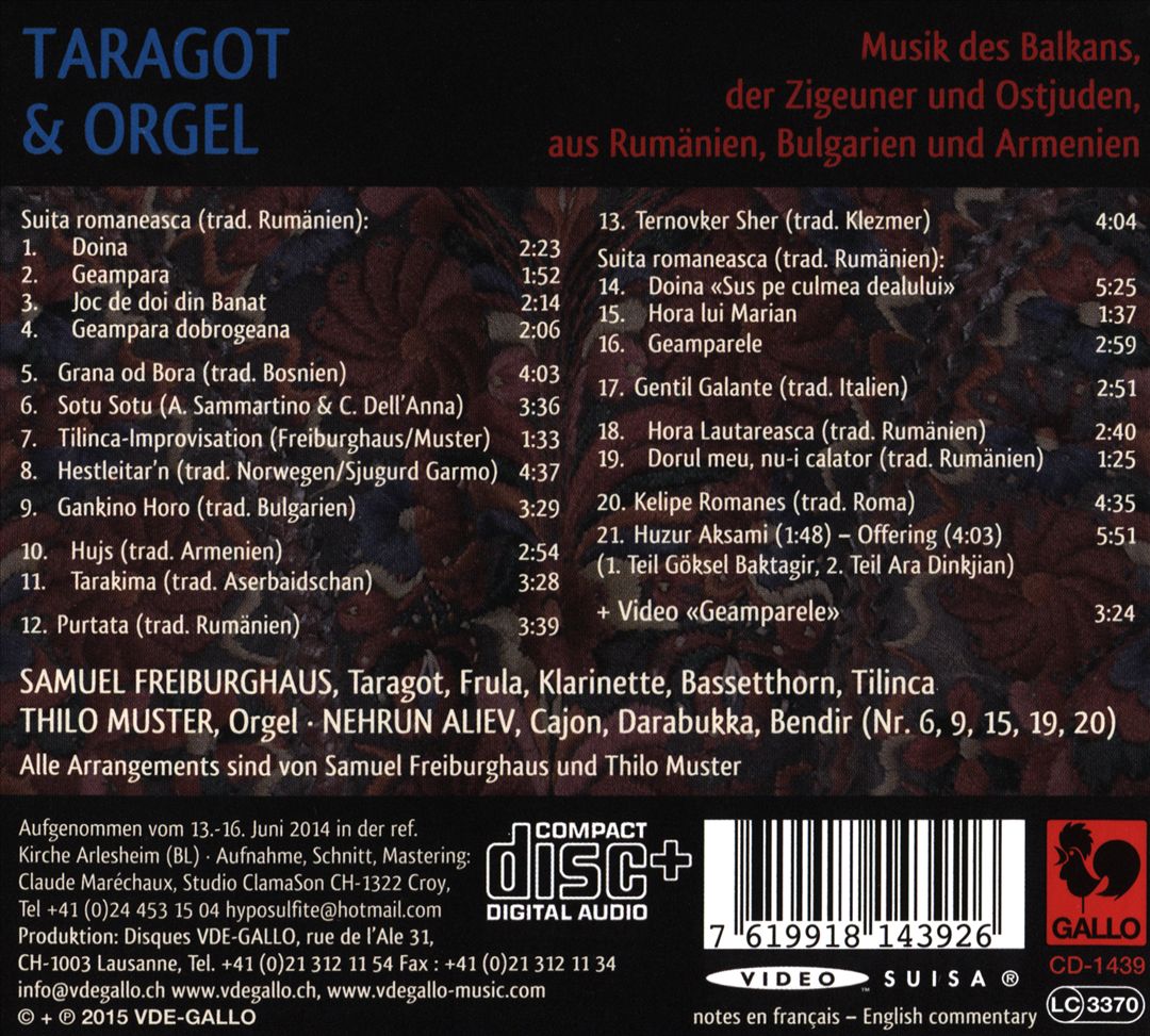 Taragot & Orgel cover art