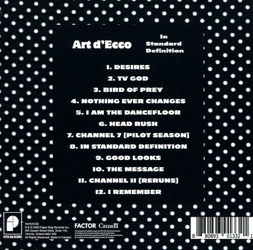In Standard Definition cover art