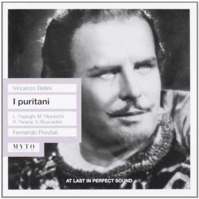 Vincenzo Bellini: I Puritani (Rome 05.01.1952) cover art
