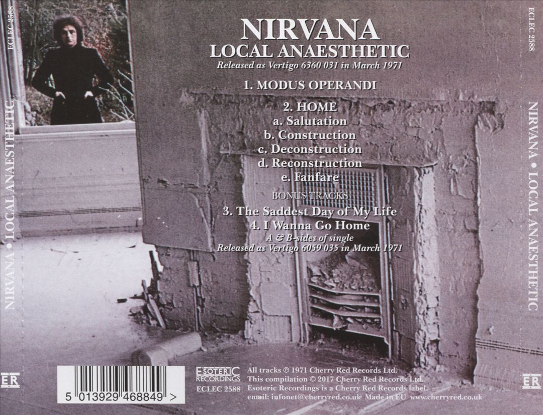 Local Anaesthetic [Remastered & Expanded] cover art