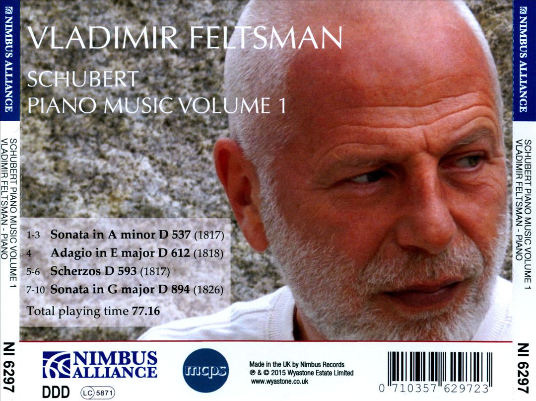 Franz Schubert: Piano Sonatas, Vol. 1 cover art