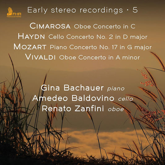 Early Stereo Recordings, Vol. 5: Cimarosa, Haydn, Mozart, Vivaldi cover art