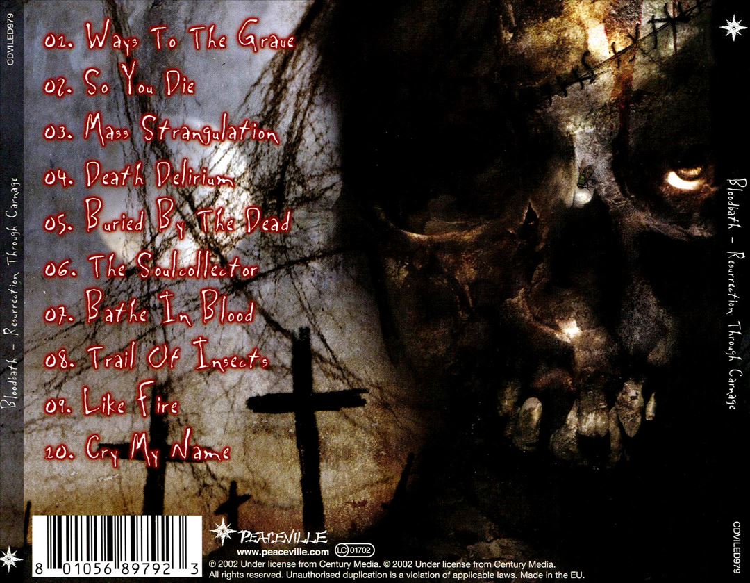 Resurrection Through Carnage cover art