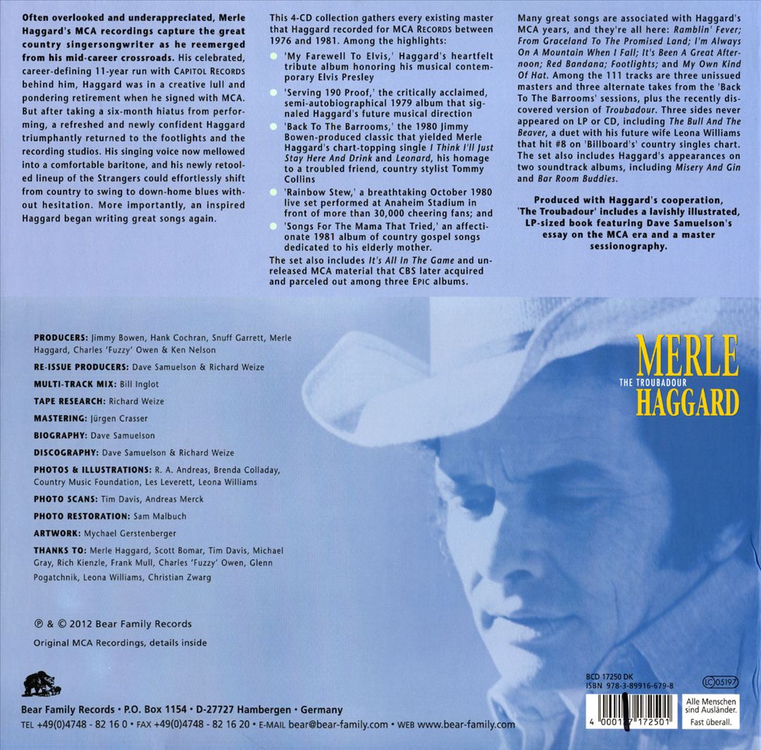 Troubadour cover art
