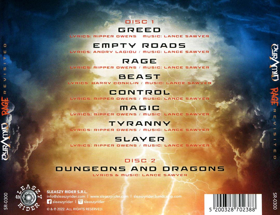 Rage cover art