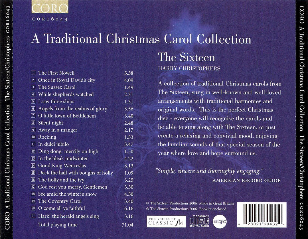 A Traditional Christmas Carol Collection cover art