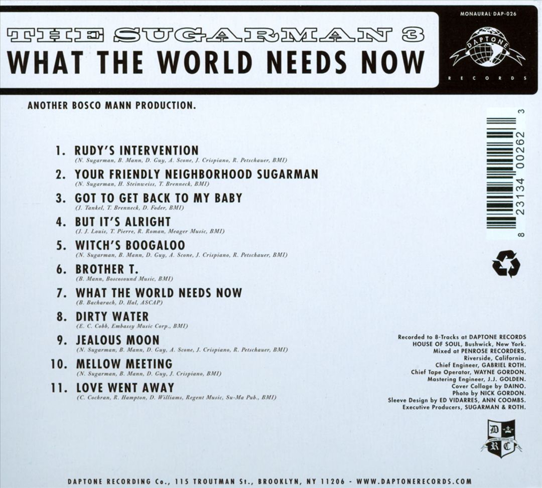 What the World Needs Now cover art
