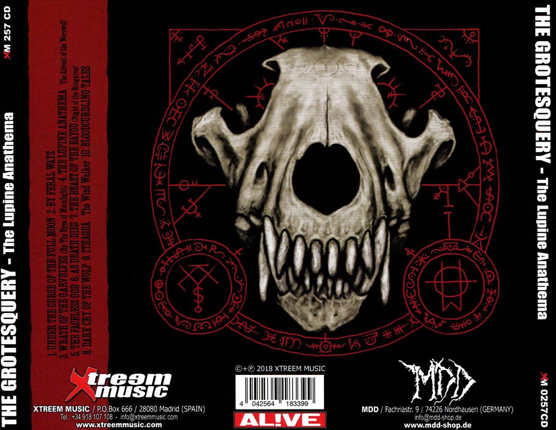 Lupine Anathema cover art