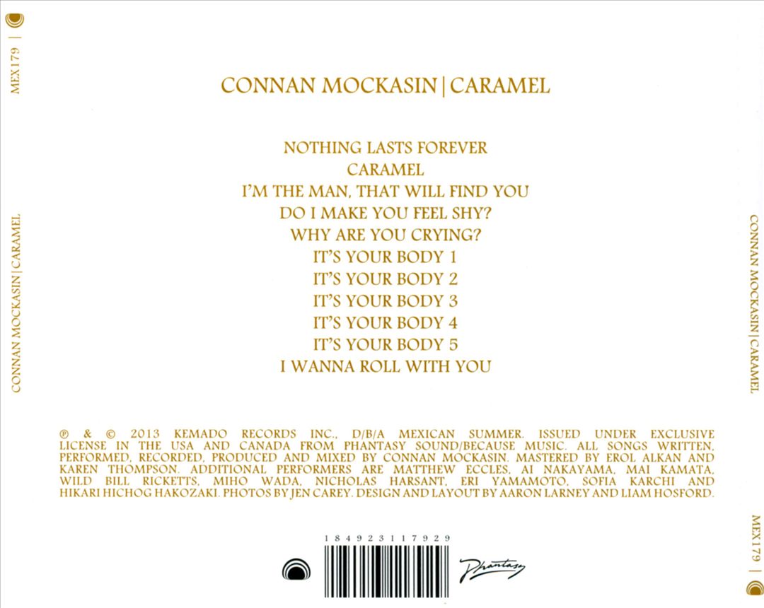 Caramel cover art