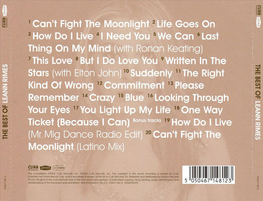 Best of LeAnn Rimes [Curb/London] cover art