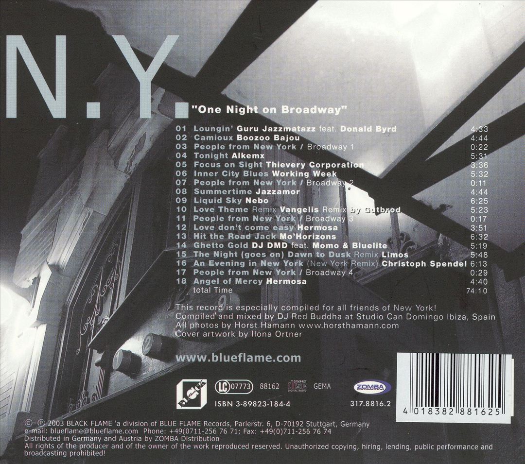New York Lounge, Vol. 2: One Night on Broadway cover art