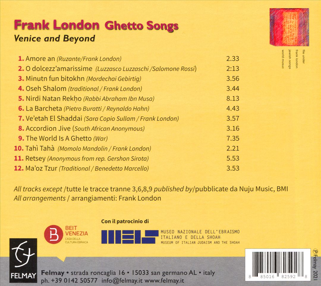 Ghetto Songs cover art