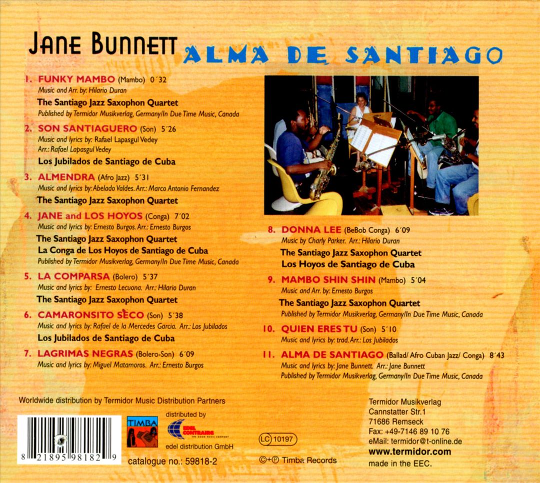 Alma de Santiago cover art