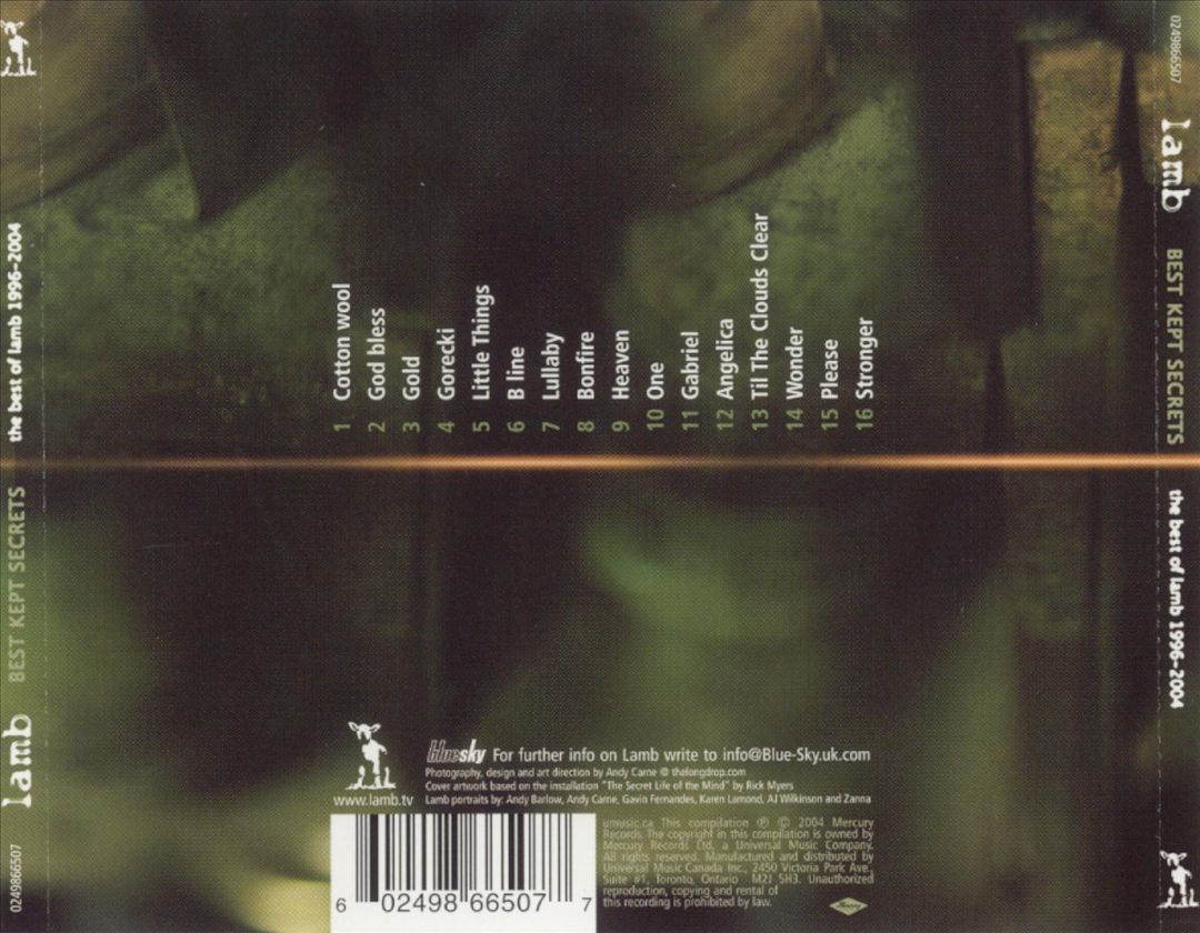 Best Kept Secrets: The Best of Lamb 1996-2004 cover art