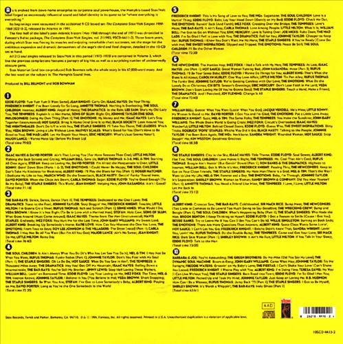 Complete Stax-Volt Soul Singles, Vol. 3: 1972-1975 cover art