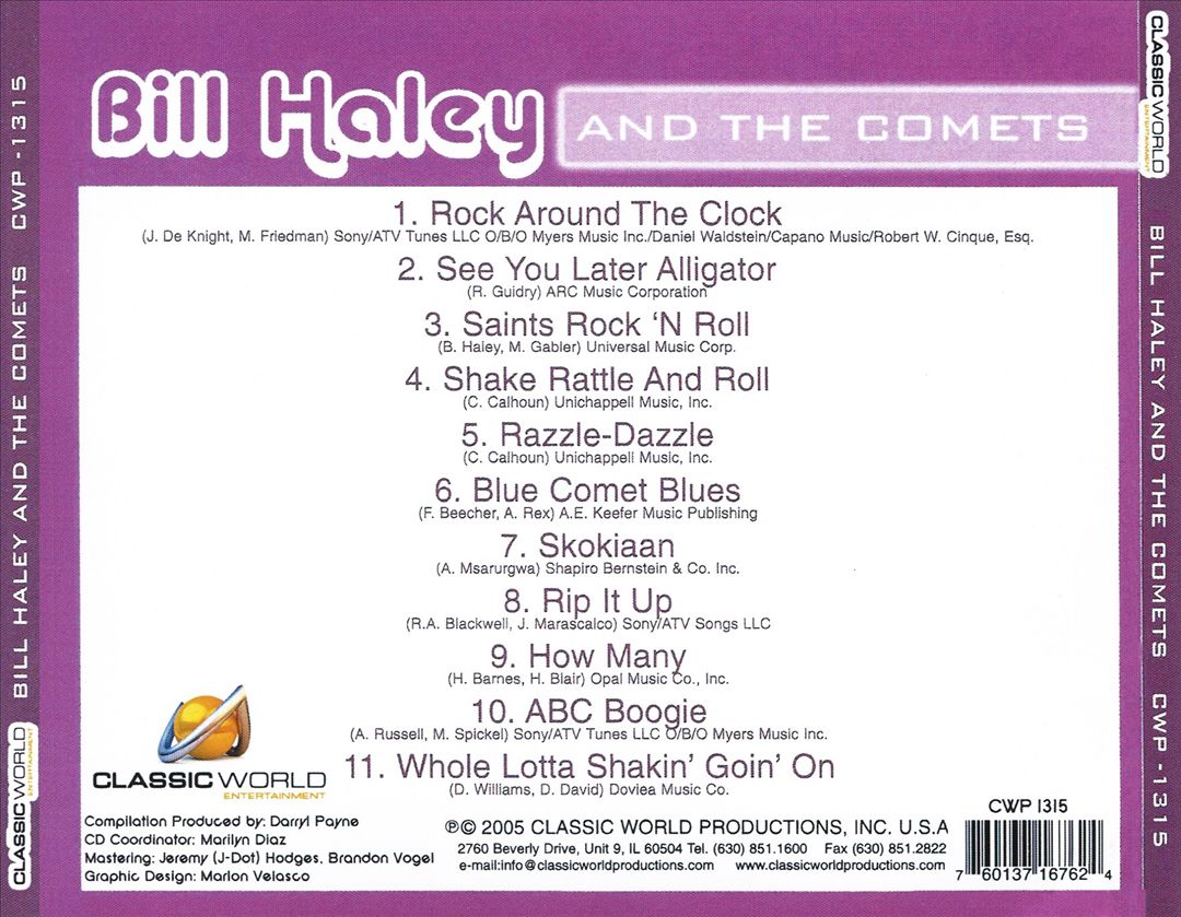Bill Haley & The Comets [Classic World] cover art