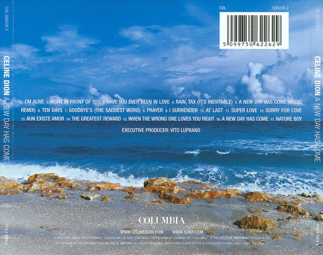 A New Day Has Come [Australian Bonus Track] cover art
