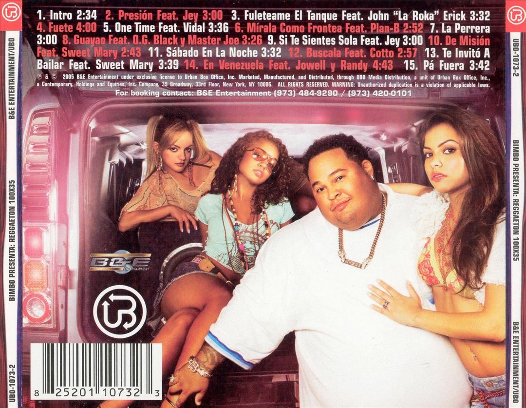 Reggaeton 100x35 cover art