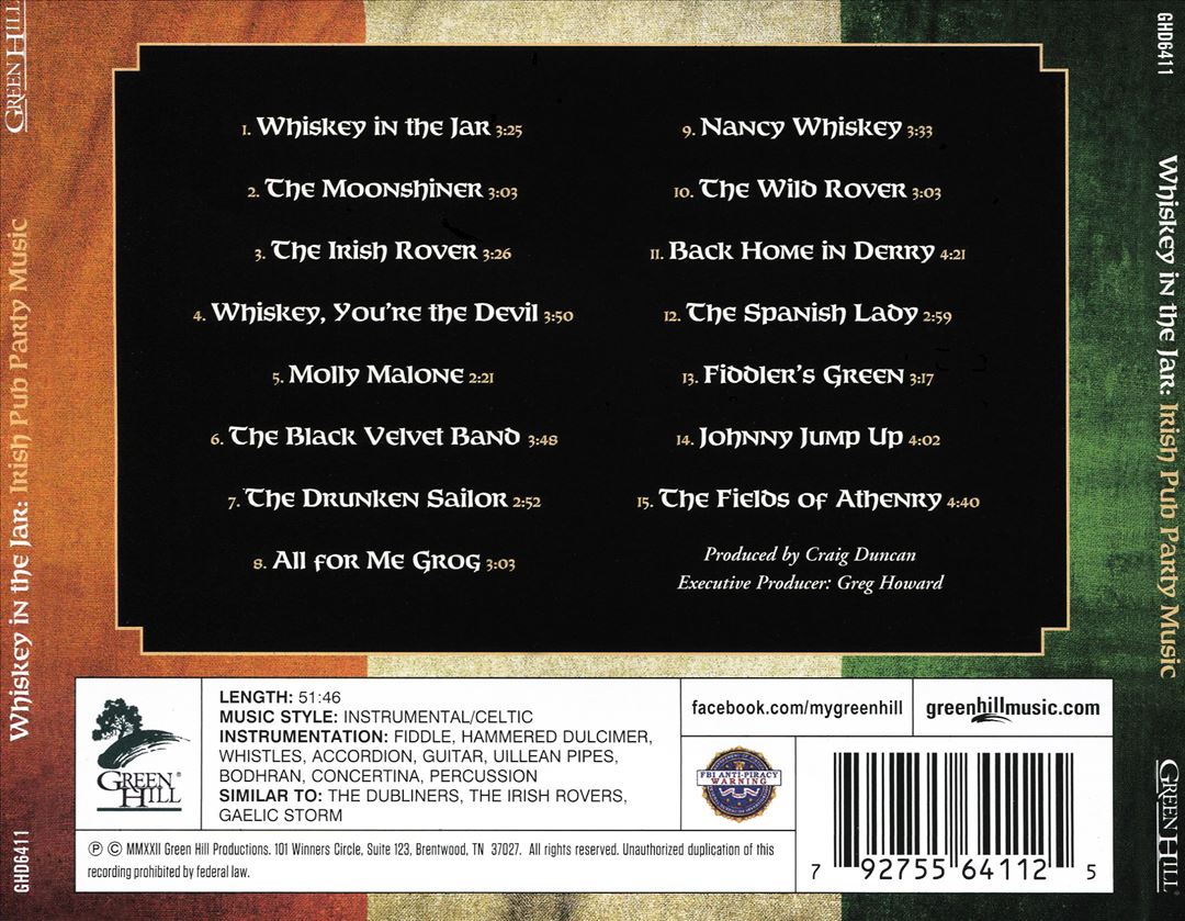 Whiskey in the Jar: Irish Pub Party Music cover art