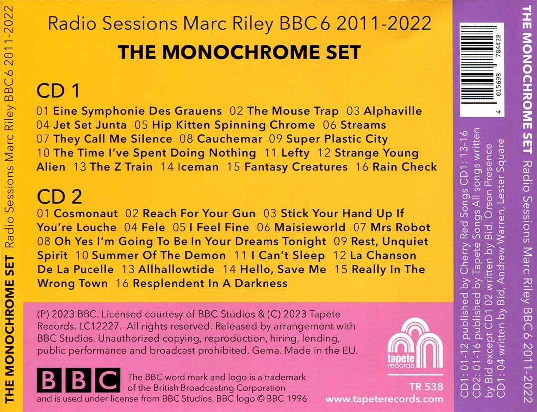 Radio Sessions (Marc Riley BBC 6 Music 2011-2022) cover art