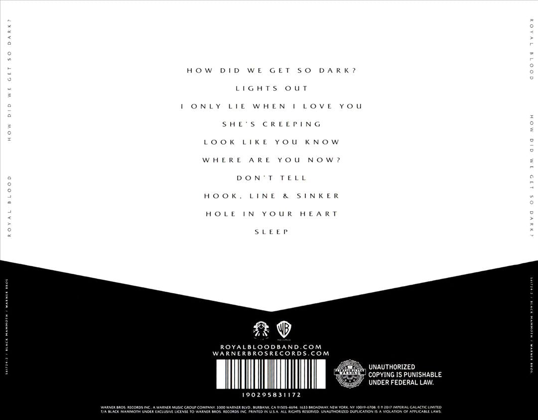How Did We Get So Dark? cover art