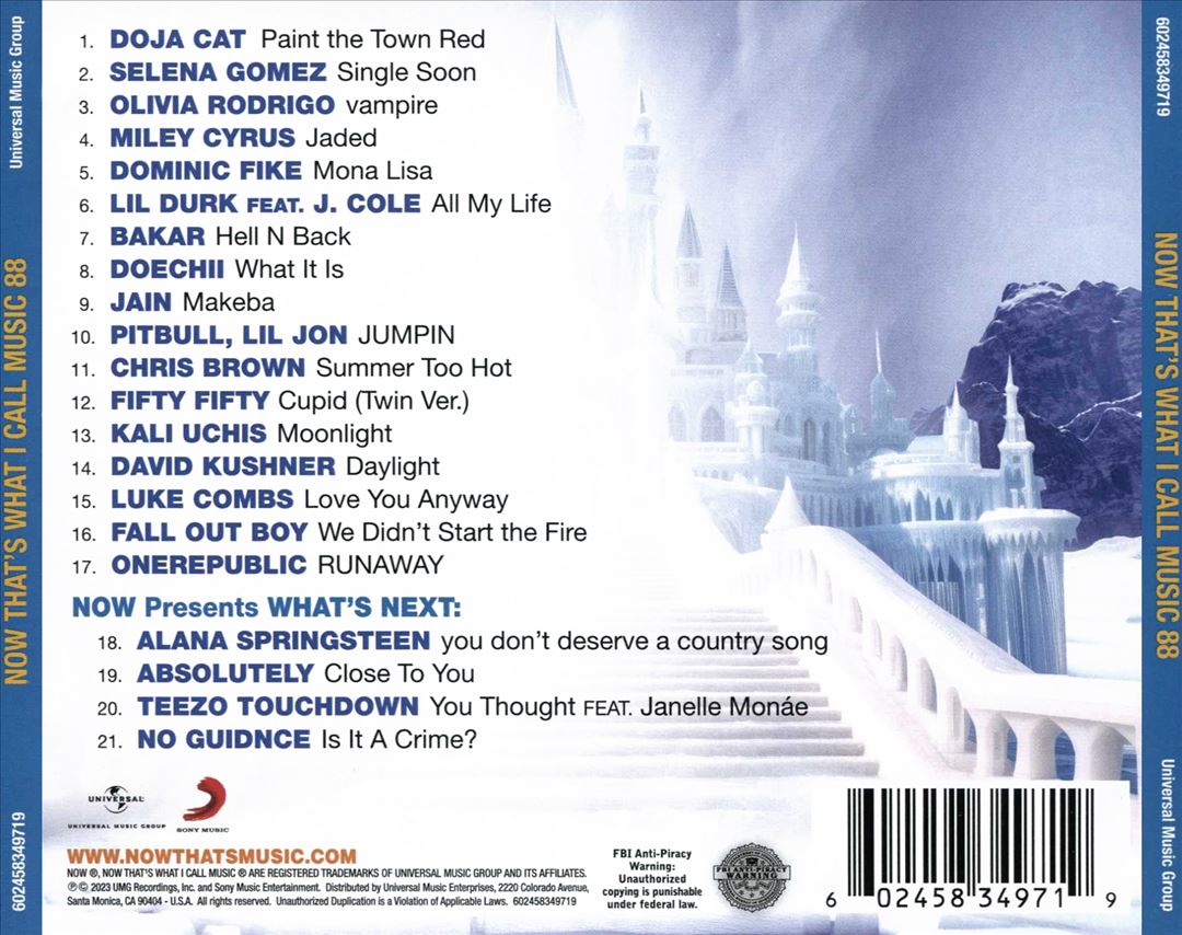 Now 88 cover art
