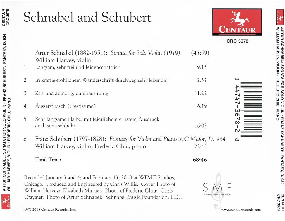 Schnabel and Schubert cover art