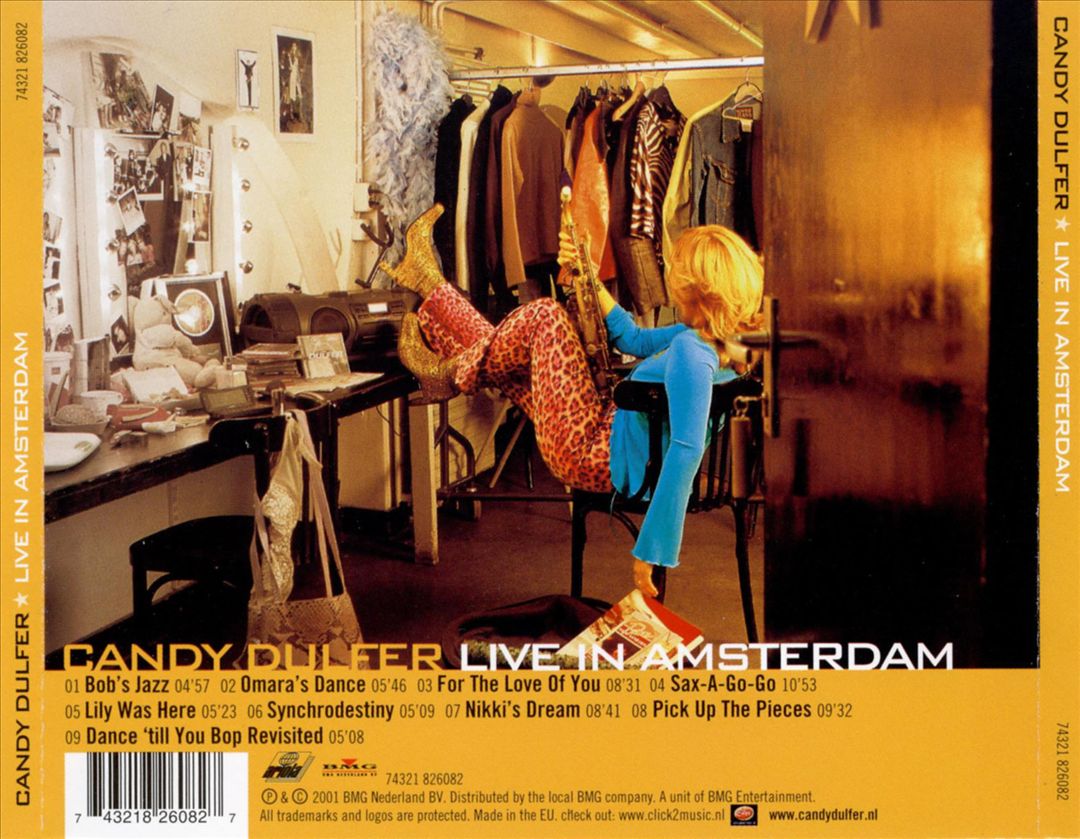 Live in Amsterdam [UK] cover art