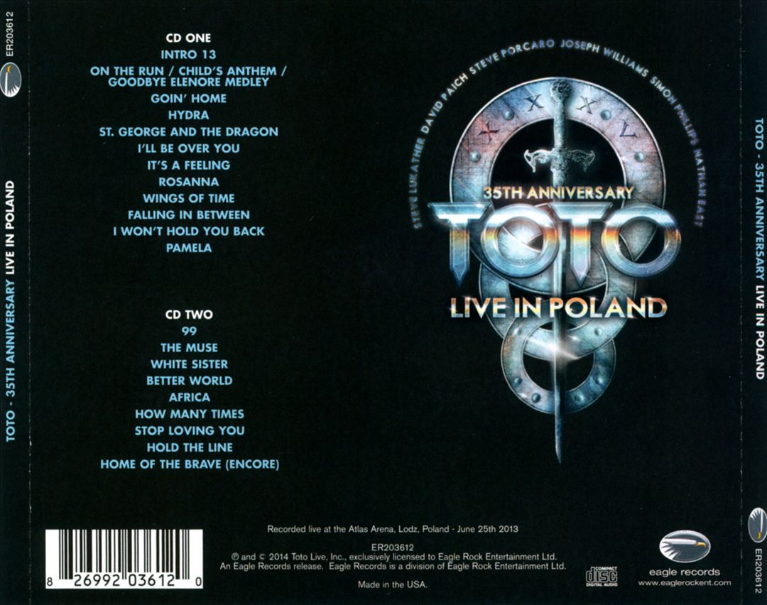 35th Anniversary Tour: Live in Poland cover art