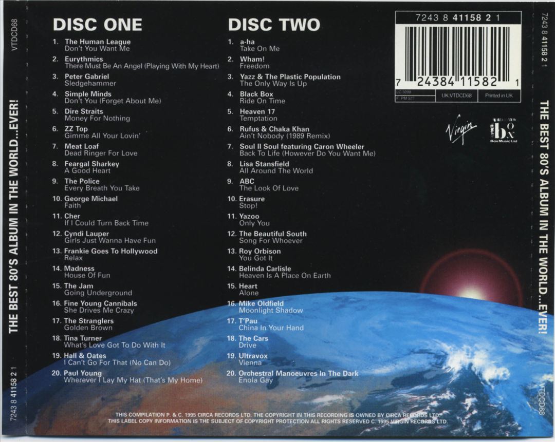 Best '80s Album in the World... Ever! [EMI] cover art