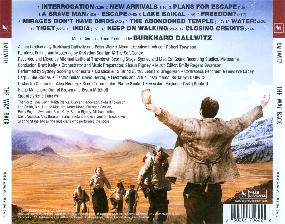 Way Back [Original Motion Picture Soundtrack] cover art