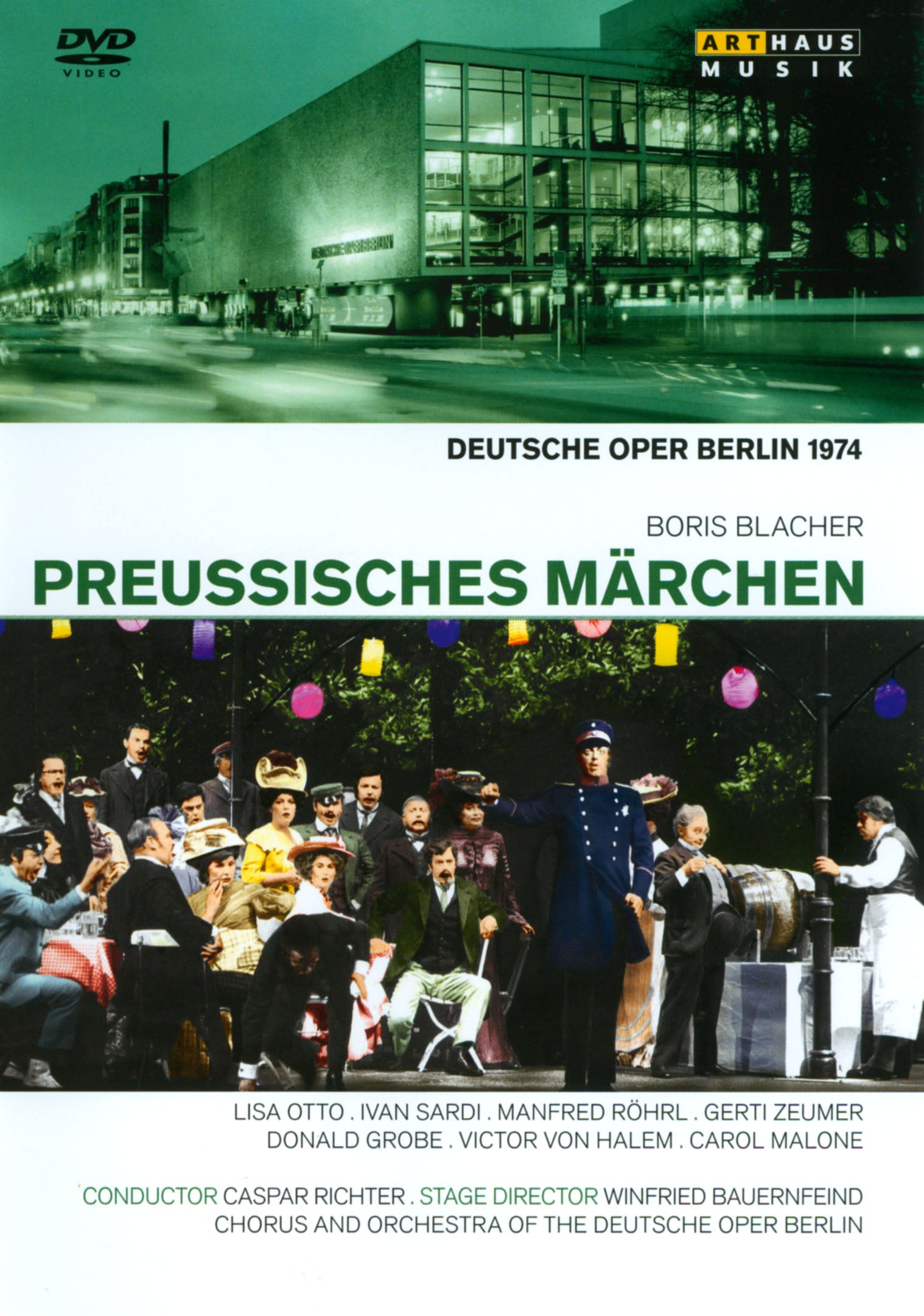 Blacher: Preussisches Marchen cover art