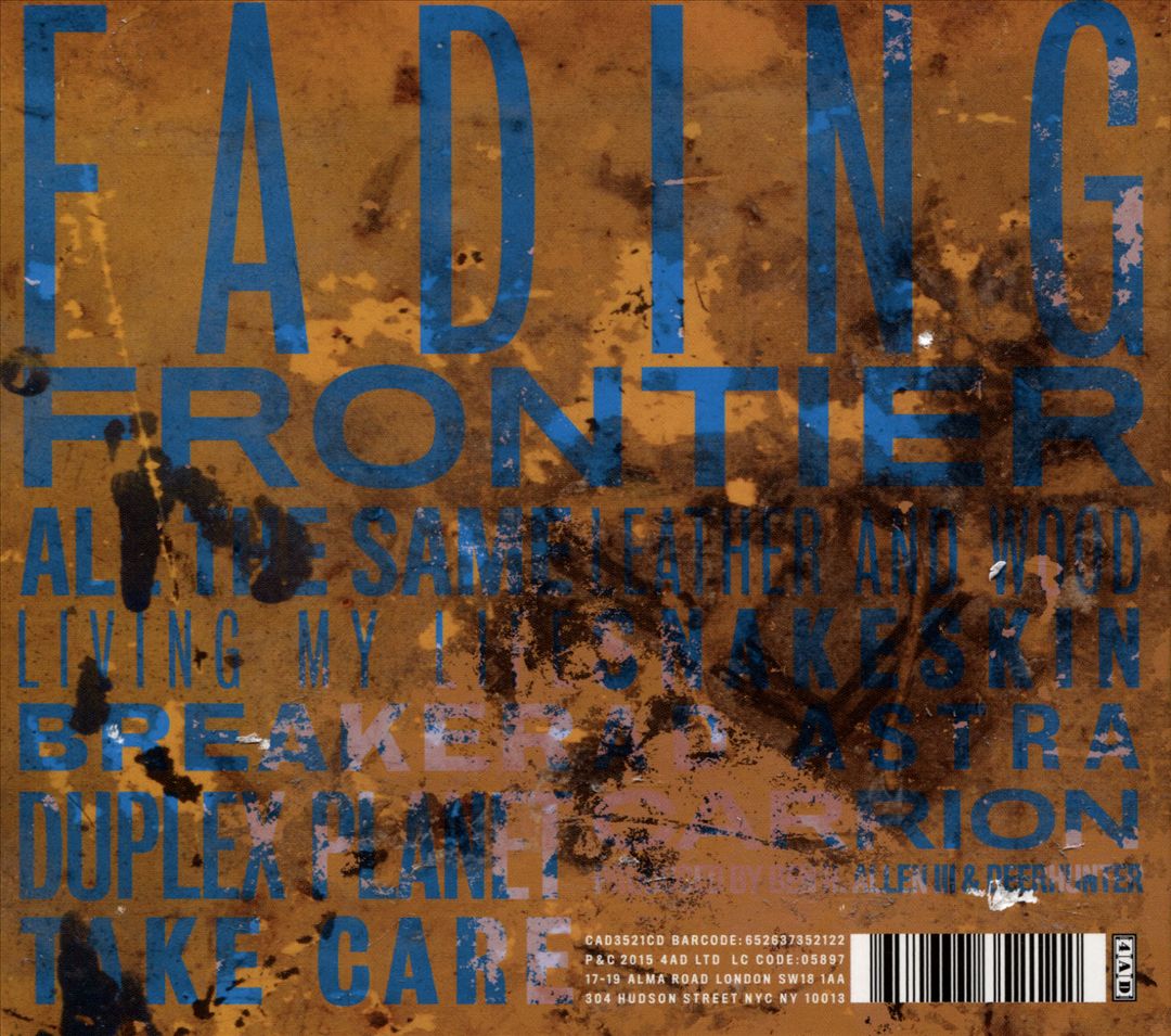 Fading Frontier cover art