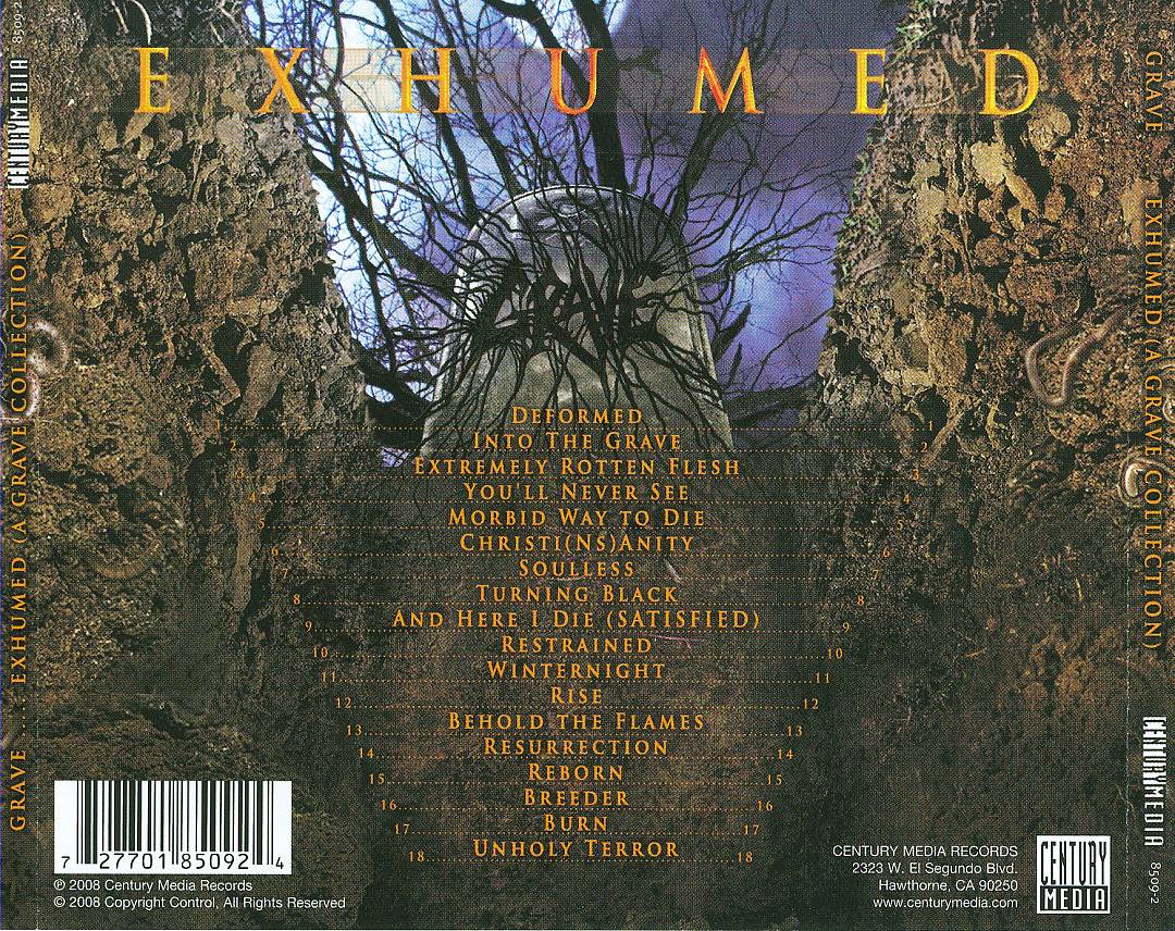Exhumed: The Best of Grave cover art