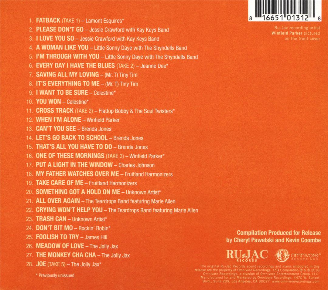 Something Got a Hold on Me: The Ru-Jac Records Story, Vol. 1: 1963-1964 cover art