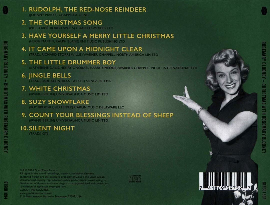 Christmas with Rosemary Clooney [Passport] cover art