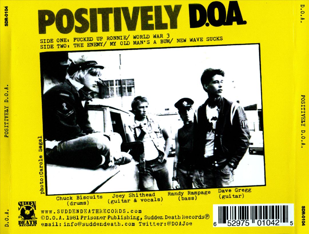Positively Doa [33rd Anniversary Reissue] cover art