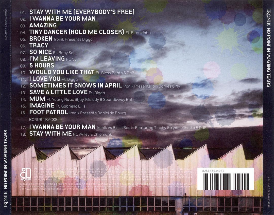 No Point in Wasting Tears [Limited Edition] cover art