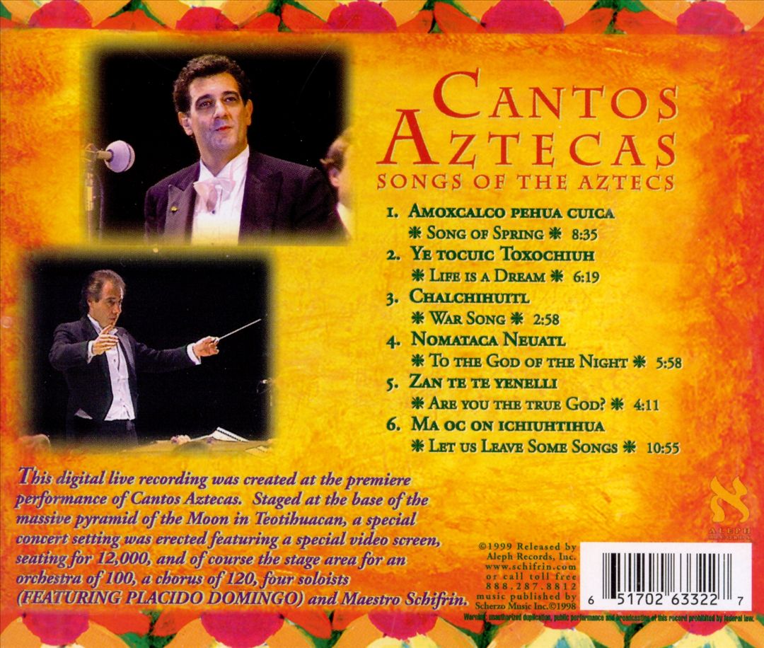 Cantos Aztecas cover art