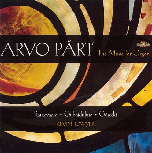 Arvo Pärt: The Music for Organ cover art